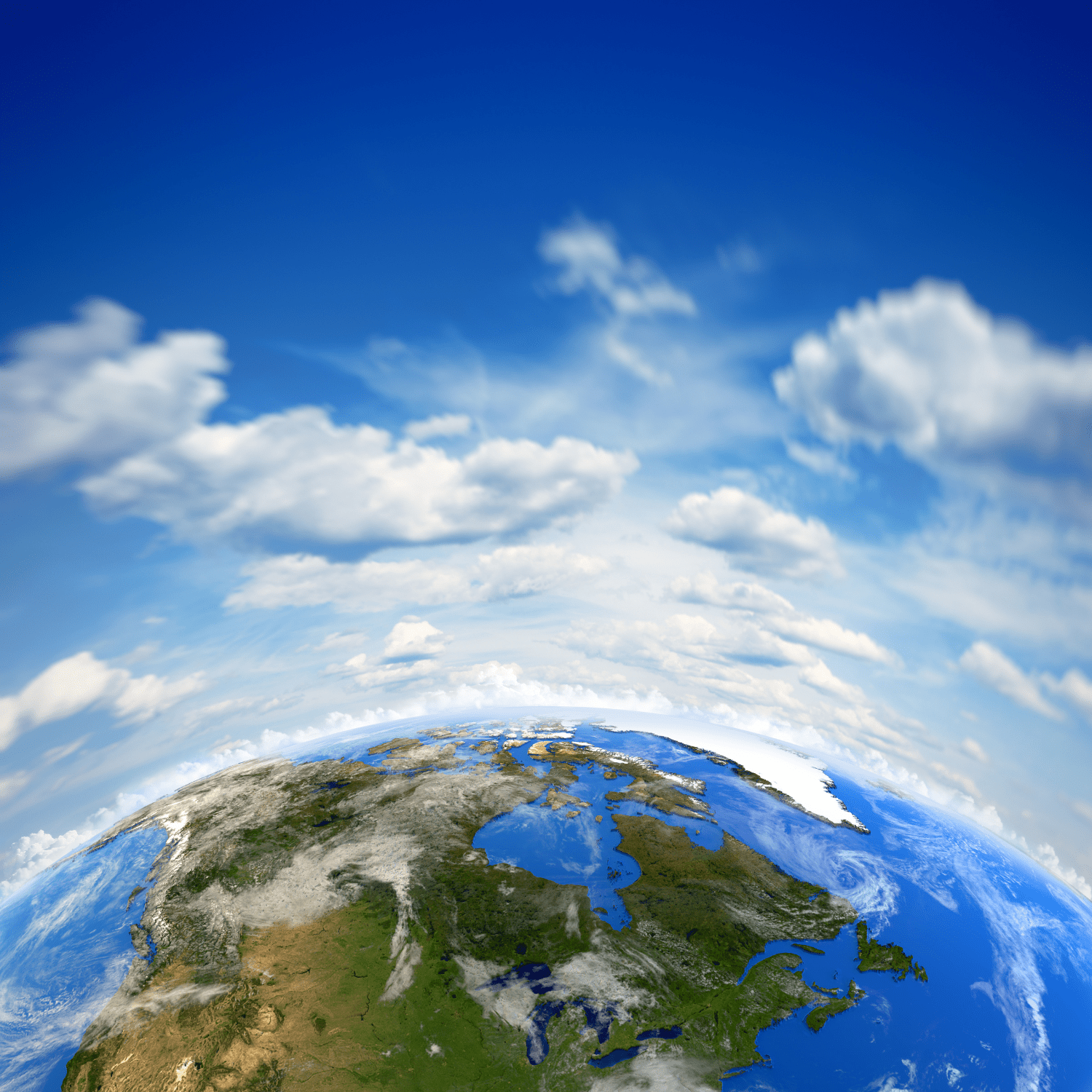 Buy Print Hang Carbon Neutral image of planet Earth.